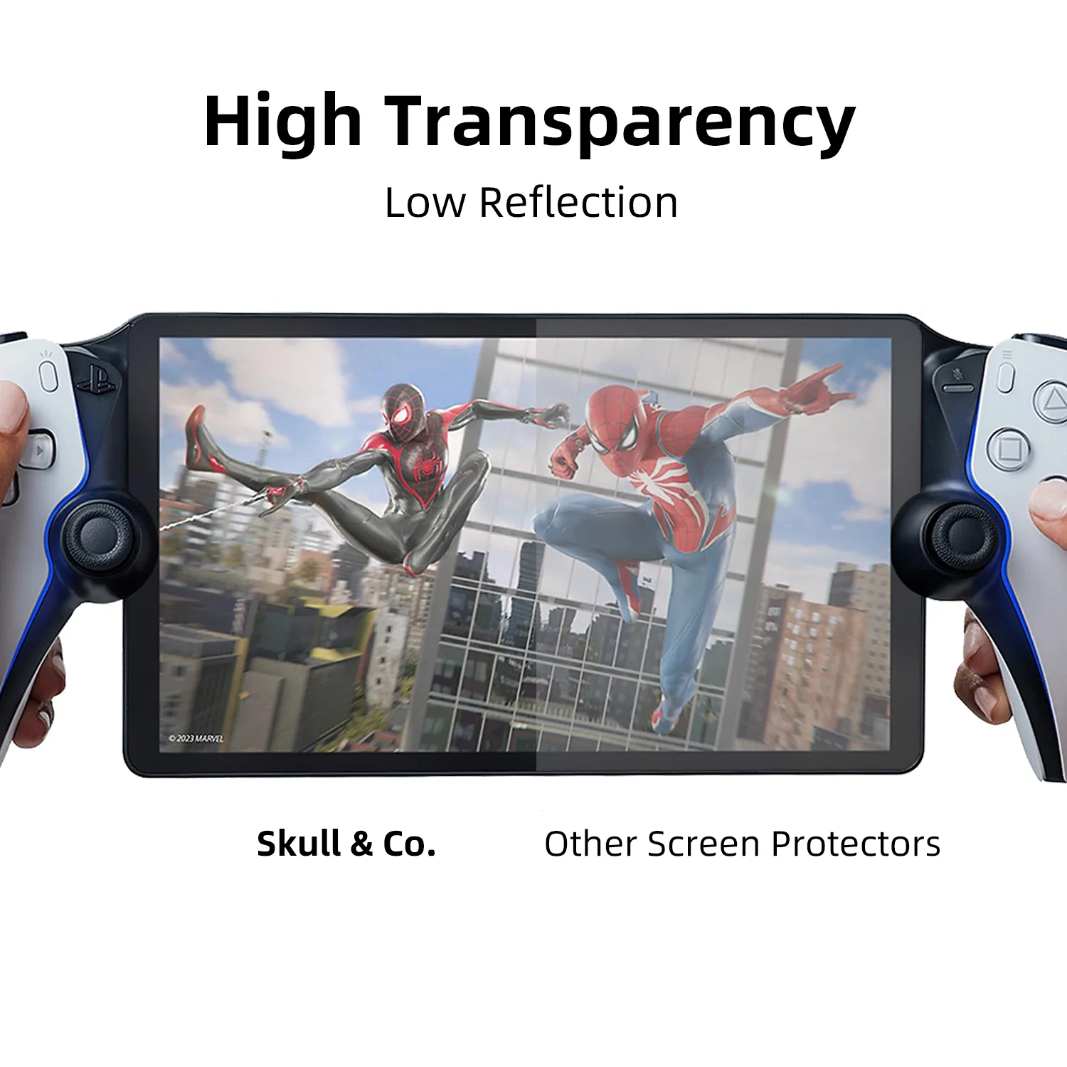 Savage Raven by Skull & Co. Tempered Glass Screen Protector for PlayStation Portal (2 Pack) - Image 5