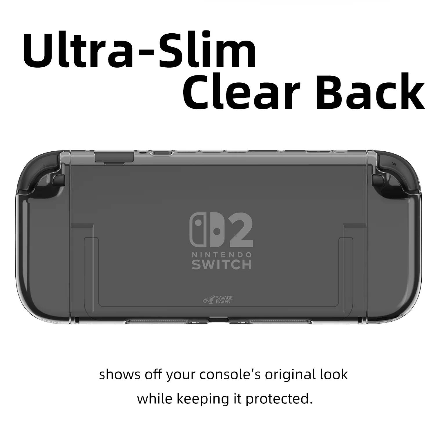 Savage Raven by Skull & Co. Detachable Protective Case for Nintendo Switch 2 (Dock-Friendly) - Image 5