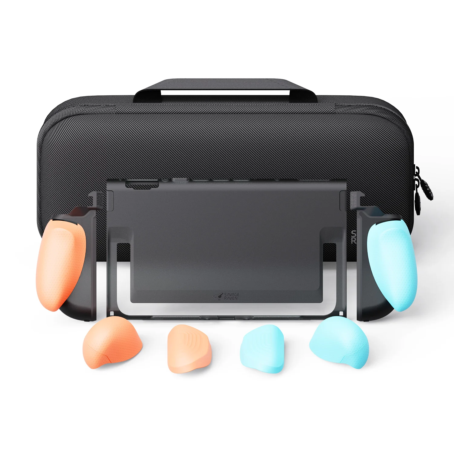 Savage Raven by Skull & Co. FissionGrip:Revolutionary Split Protective Case For Nintendo SWITCH 2 - Image 12