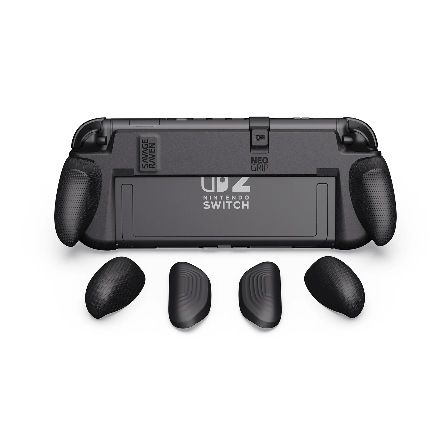 Savage Raven by Skull & Co.NeoGrip: An Ergonomic Grip for Nintendo Switch 2 (Dock-Friendly) - Image 12