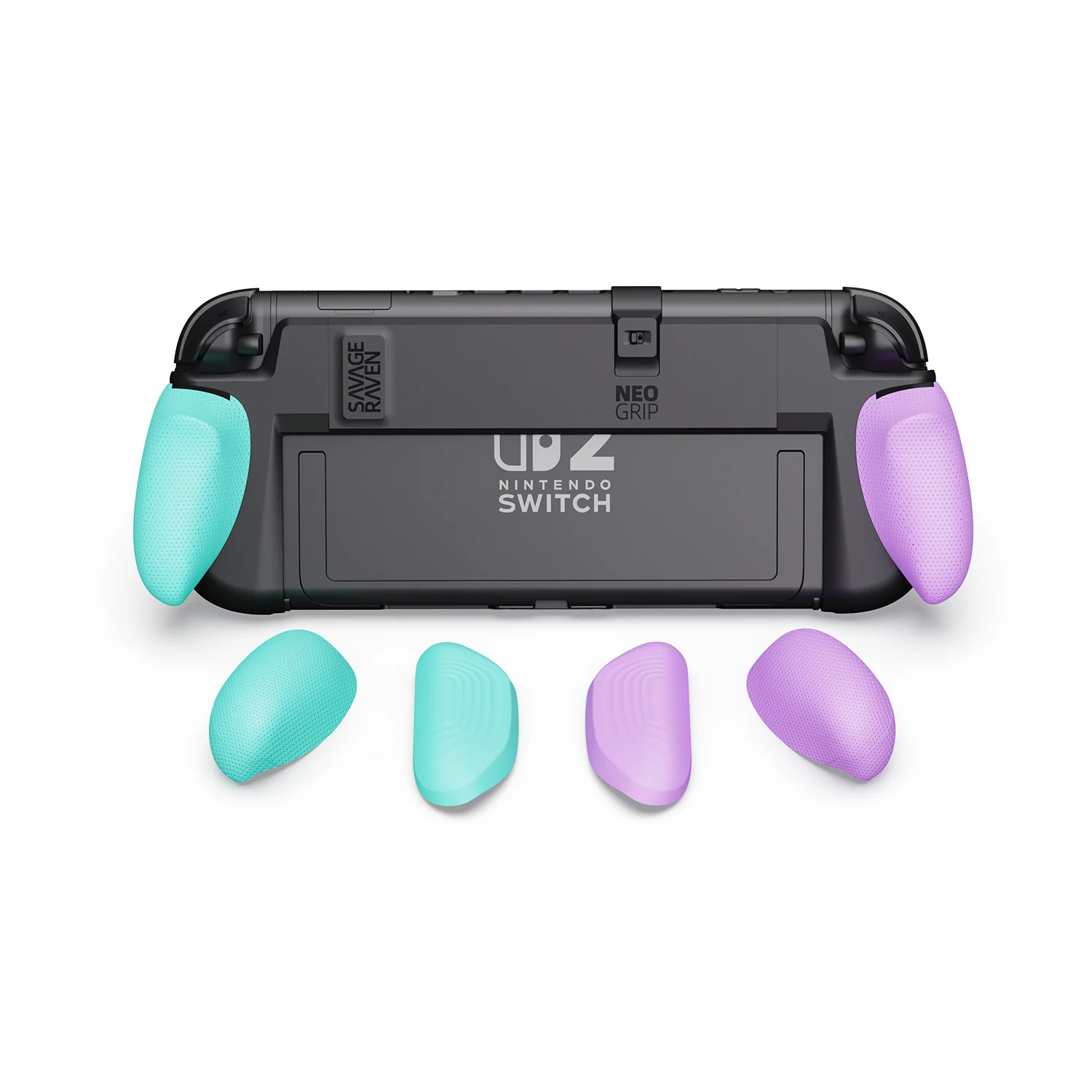 Savage Raven by Skull & Co.NeoGrip: An Ergonomic Grip for Nintendo Switch 2 (Dock-Friendly) - Image 14