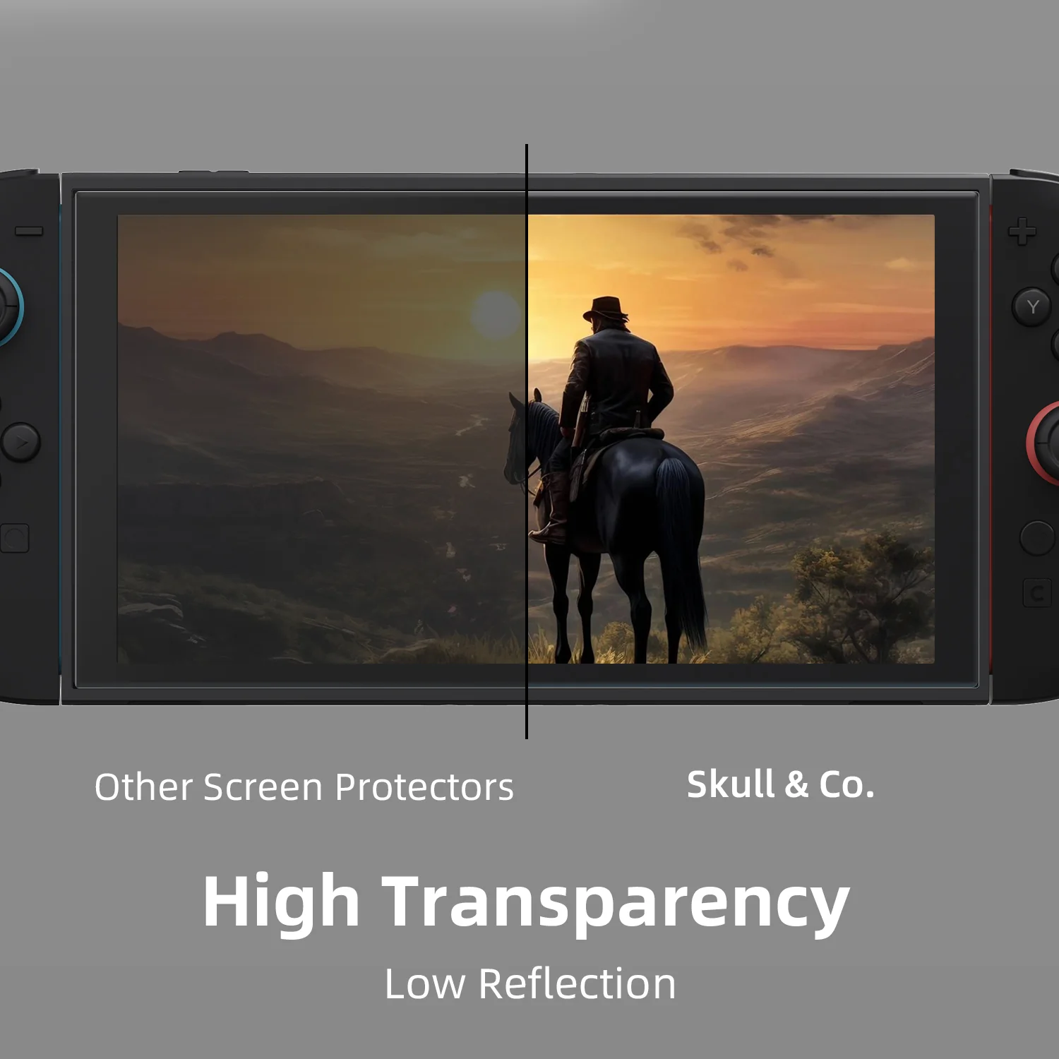 Savage Raven by Skull & Co. Tempered Glass Screen Protector with EZ-Align Frame for Nintendo Switch 2（2 Pack) - Image 2