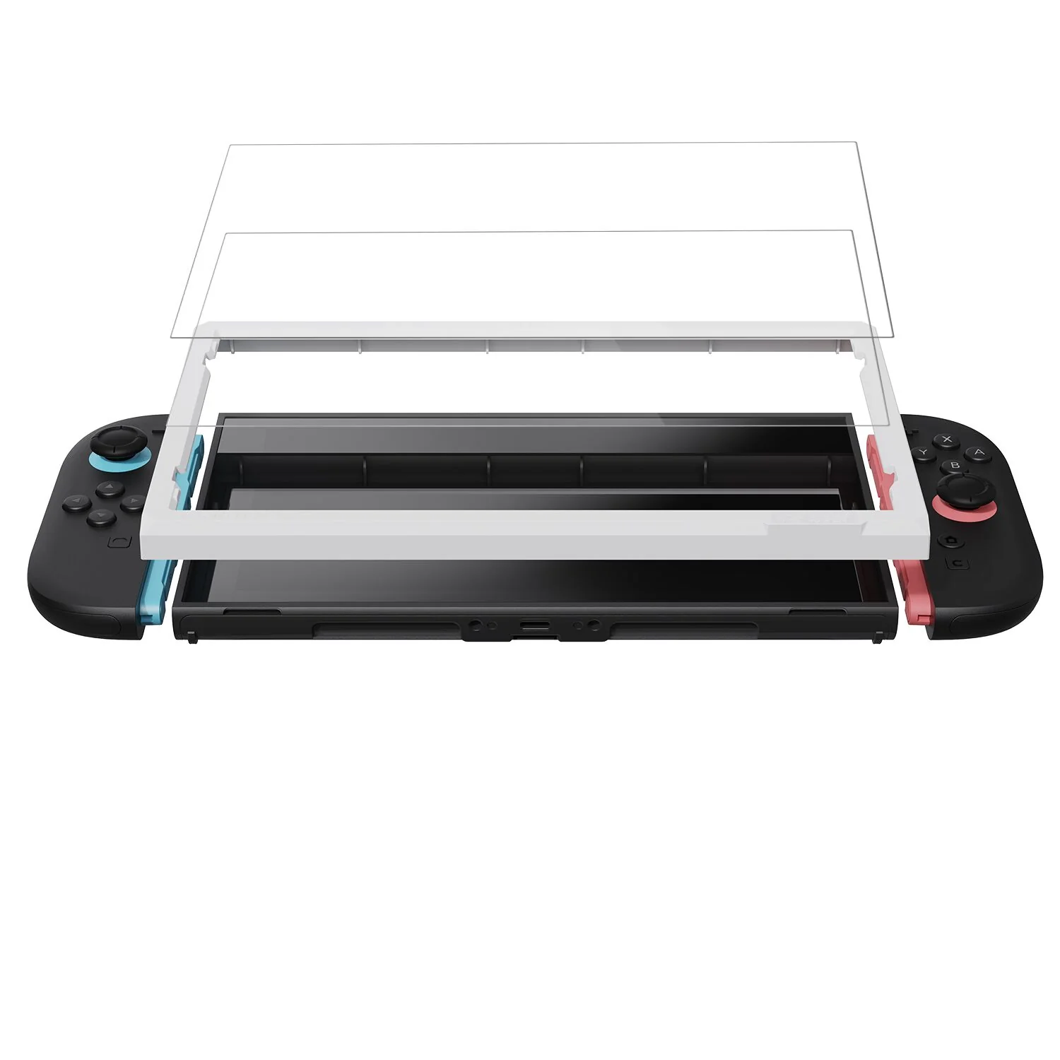 Savage Raven by Skull & Co. Tempered Glass Screen Protector with EZ-Align Frame for Nintendo Switch 2（2 Pack) - Image 7